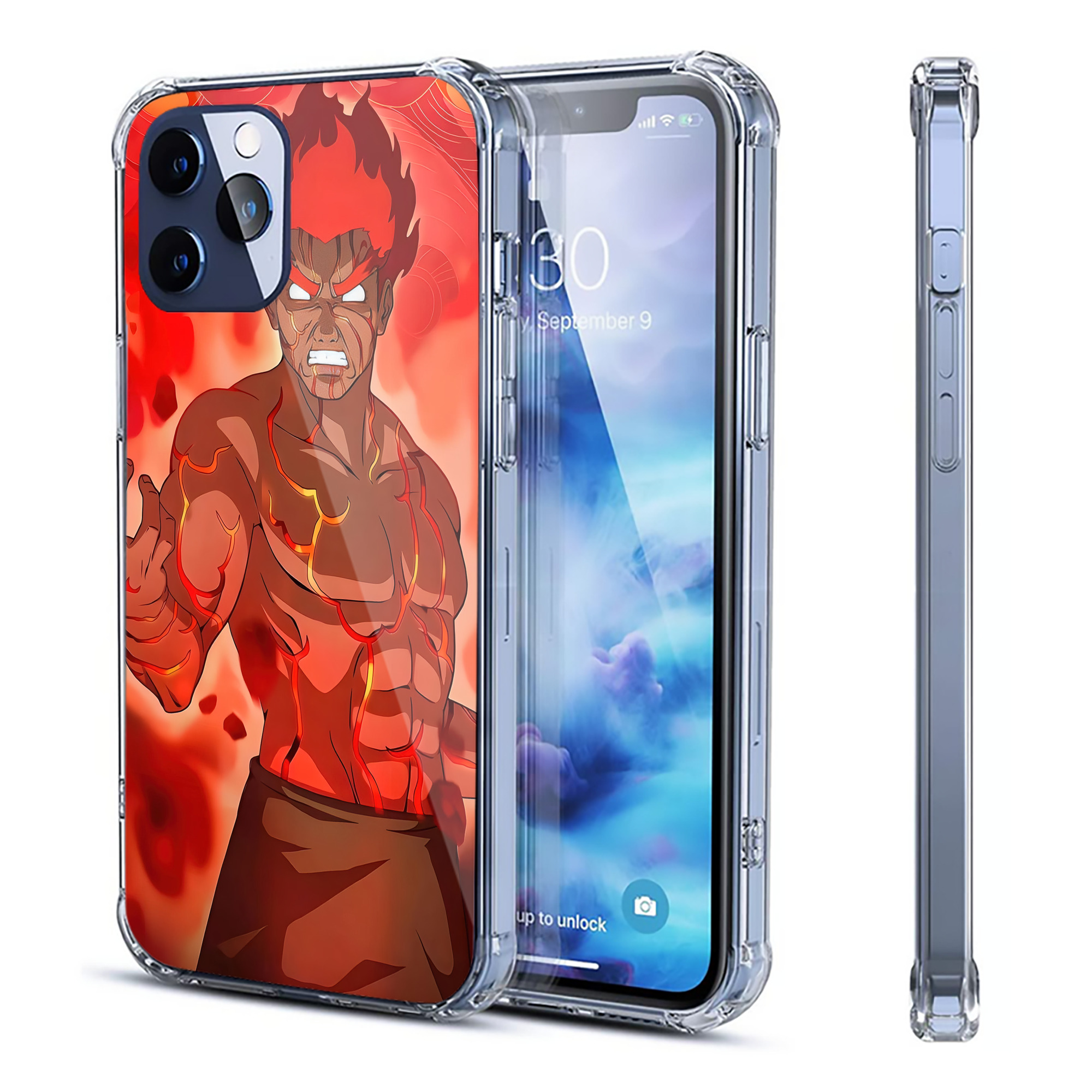 （画像用） NARUTO -ナルト- NARUTO -ナルト- 疾風伝 【iPhone 12シリーズ対応】透明スマホケース（クリアソフトケース）